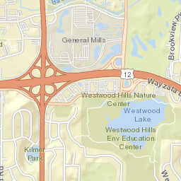 400 Ford Road, St. Louis Park, MN Street Map