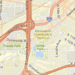 83 South 11th Street Minneapolis MN Street Map