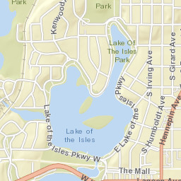 2929 East Lake Calhoun Parkway Minneapolis MN Street Map