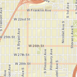 609 W 28th St Minneapolis Minnesota Street Map
