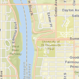 2110 Selby Avenue, Saint Paul, MN 55104 Street Map