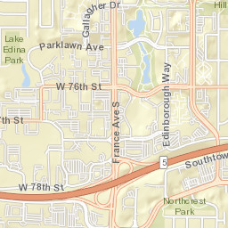 4211-4263 American Boulevard West, Bloomington Street Map