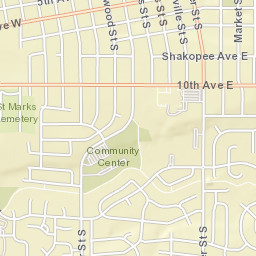 101 Shakopee Avenue East Shakopee MN Street Map