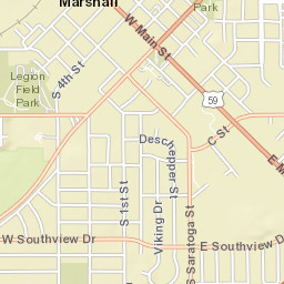 300-314 West Main Street, Marshall, MN Street Map