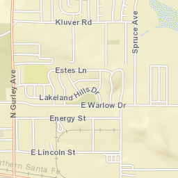 106-198 North Gurley Avenue, Gillette, WY Street Map