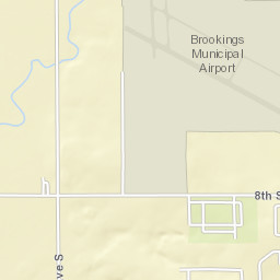 397-451 W 8th Street South, Brookings, SD Street Map