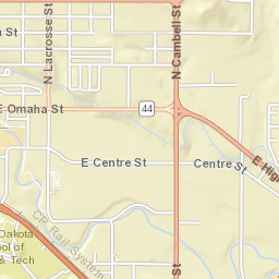 E St Joseph St Rapid City SD 57701 Street Map