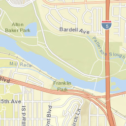 3001 Franklin Boulevard, Eugene, OR 97403, Street Map