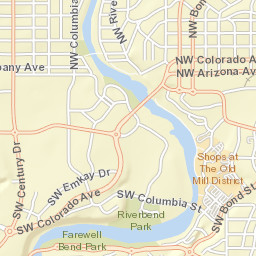 360 Southwest Powerhouse Drive, Bend, OR Street Map