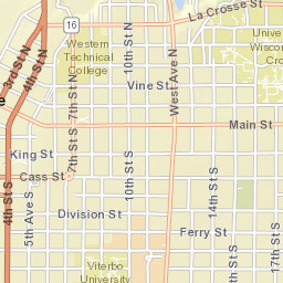 330 Pearl Street, La Crosse, WI 54601, USA Street Map