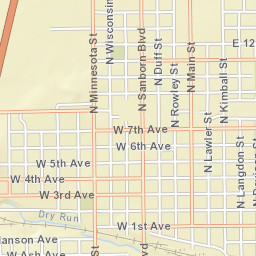 600-698 N Main St, Mitchell, SD 57301, USA Street Map