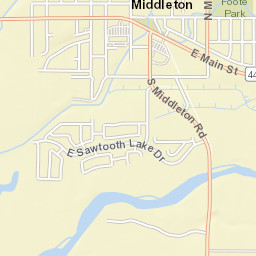 115-121 W 1st Street North, Middleton, ID Street Map