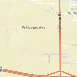 1601-1619 West Havens Avenue Mitchell SD Street Map