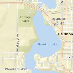 600-698 Lake Avenue, Fairmont, MN 56031 Street Map