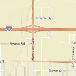 1300 Oxford Street, Worthington, MN 56187 Street Map