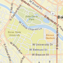 765-799 South 9th Street, Boise, ID 83702 Street Map