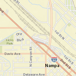 520 Purple Sage Drive, Nampa, ID 83651 Street Map