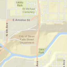 3162-3168 N Wayland Ave Sioux Falls Street Map