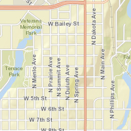 512 N Covell Ave Sioux Falls SD Street Map
