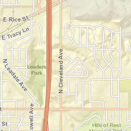 301-399 North Chicago Avenue, Sioux Falls Street Map