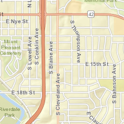 2000-2098 E 12th St Sioux Falls SD Street Map