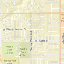 2405 South Sheffield Circle, Sioux Falls, SD Street Map