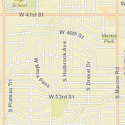 3442 South Cathy Avenue, Sioux Falls, SD Street Map