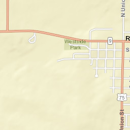 702 South Union Street, Rock Rapids, IA Street Map