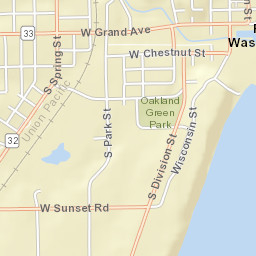 100 North Franklin Street, Port Washington, WI  Street Map