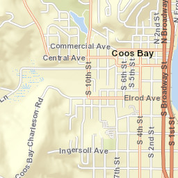 200-298 South Bayshore Drive, Coos Bay, OR  Street Map