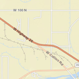 1858 West Bridge Street, Blackfoot, ID Street Map