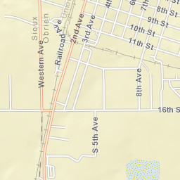 14th St Sheldon IA 51201 USA Street Map