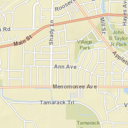 Main & Mill, Menomonee Falls, WI 53051, USA Street Map