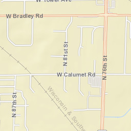 7547-7555 N 79th St Milwaukee WI Street Map