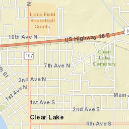 2-98 North Shore Drive, Clear Lake, IA 50428 Street Map