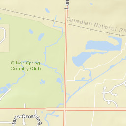 Silver Spring Drive, Menomonee Falls, WI  Street Map