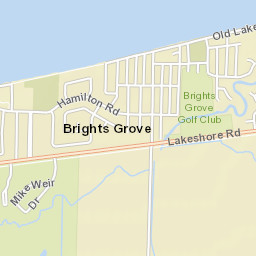 6000-6194 Waterworks Rd, Brights Grove, ON N0N 1C0, Canada Street Map
