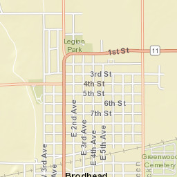1005 3rd Ave W, Brodhead, WI 53520, USA Street Map