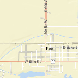 501-599 North Main Street, Paul, ID 83347 Street Map
