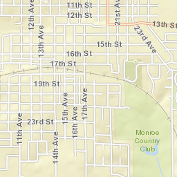 1401-1499 13th St, Monroe, WI 53566, USA Street Map