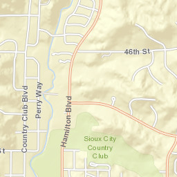 4611-4621 Hamilton Boulevard, Sioux City, IA Street Map