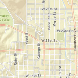 1600-1668 Hamilton Boulevard, Sioux City Street Map