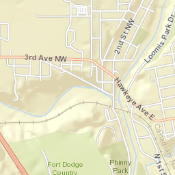 727 Hawkeye Ave, Fort Dodge, IA 50501, USA Street Map