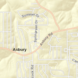 5325-5555 Saratoga Road, Asbury, IA Street Map