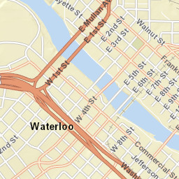 10 West 4th Street, Waterloo, IA 50701 Street Map