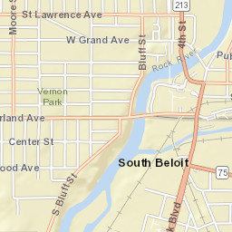 126 Shirland Ave, Beloit, WI 53511, USA Street Map