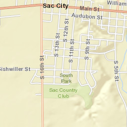 115 South 5th Street, Sac City, IA 50583, USA Street Map