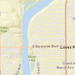 701 W Riverside Blvd, Rockford, IL 61103 Street Map