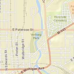 East Paterson Street, Kalamazoo, MI 49007 Street Map