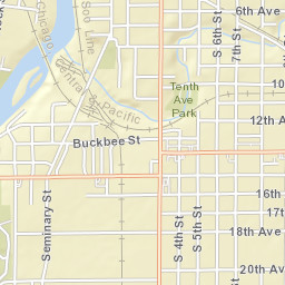 1229-1231 Broadway Rockford IL Street Map